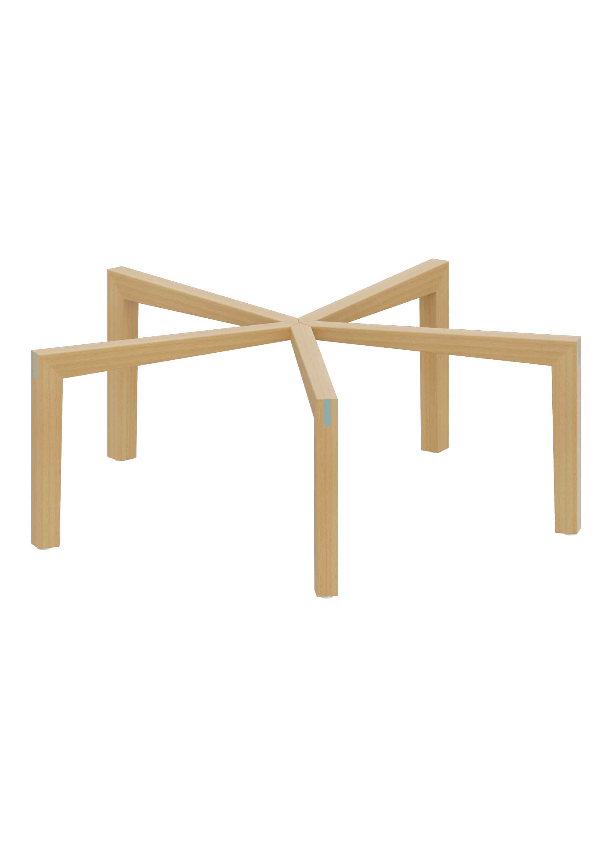 Doki-Tischbeine für Tischplatte ø 110 cm Krippe