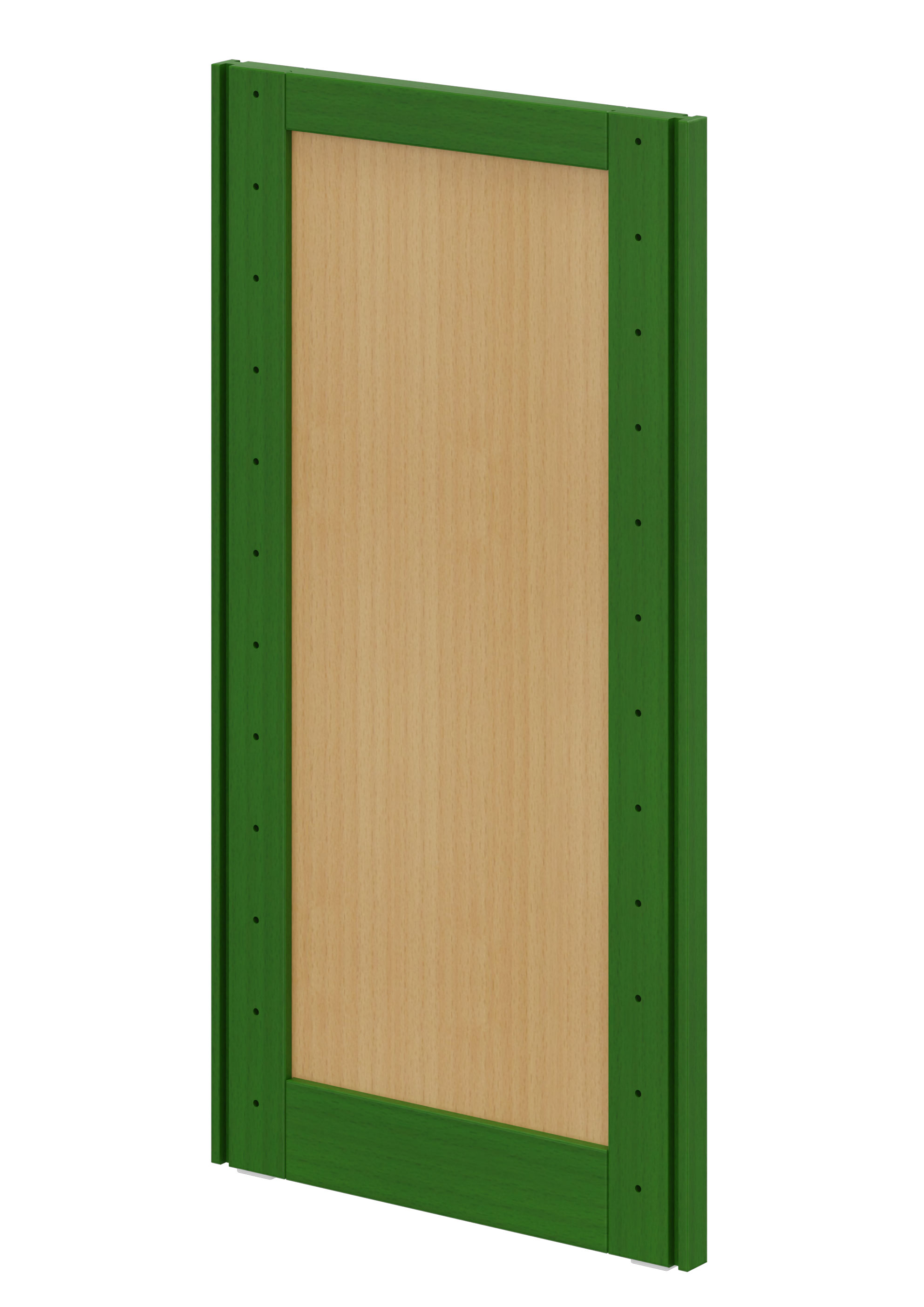 Rahmen, mit Holzfüllung grün